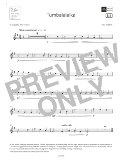 Tumbalalaika von Trad. Yiddish (Download) 