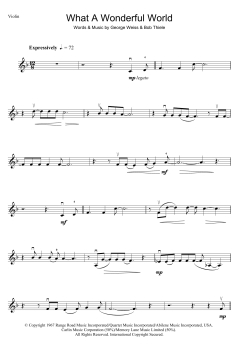 What A Wonderful World von Louis Armstrong (Download) 