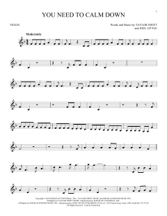 You Need To Calm Down von Taylor Swift (Download) 