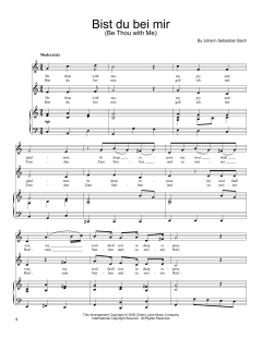 Bist du bei mir von Donald Sosin (Download) 