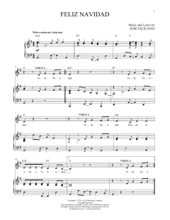 Feliz Navidad von José Feliciano (Download) 