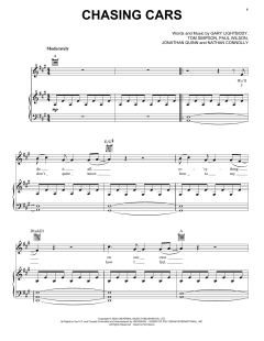 Chasing Cars von Snow Patrol (Download) 
