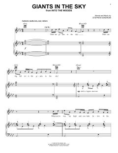 Giants In The Sky von Stephen Sondheim (Download) 