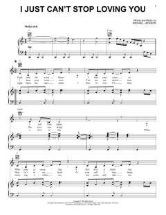 I Just Can't Stop Loving You von Michael Jackson (Download) 