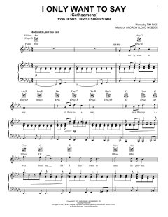 I Only Want To Say von Tim Rice (Download) 
