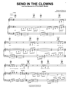 Send In The Clowns von Stephen Sondheim (Download) 