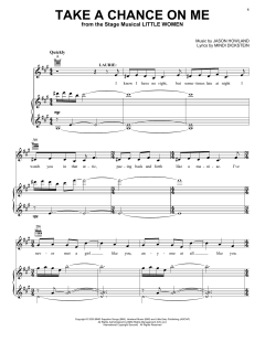 Take A Chance On Me von Jason Howland (Download) 