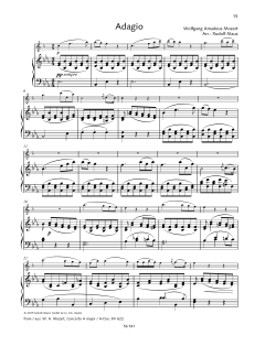 Adagio von Wolfgang Amadeus Mozart (Download) 