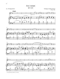 Ave Verum von Wolfgang Birtel (Download) 