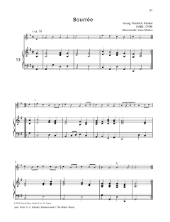 Bourée von Vera Mohrs (Download) 