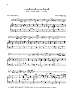 Jesu, Joy of Man's Desiring von Johann Sebastian Bach (Download) 