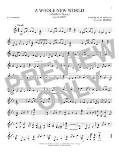 A Whole New World von Tim Rice (Download) 