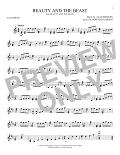 Beauty And The Beast von Alan Menken (Download) 