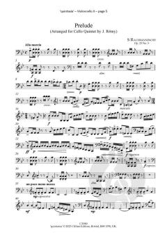 Cellowise: Quintasia von Johann Sebastian Bach (Download) 