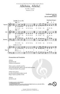 Alleluia, Allelu! von Ruth Morris Gray (Download) 