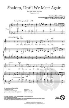 Shalom, Until We Meet Again (Download) 