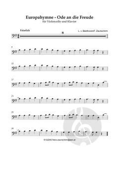 Europahymne - Ode an die Freude von Ludwig van Beethoven (Download) 