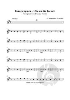Europahymne - Ode an die Freude von Ludwig van Beethoven (Download) 