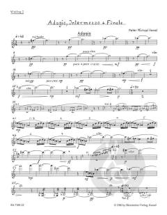 Adagio, Intermezzo und Finale von Peter Michael Hamel (Download) 