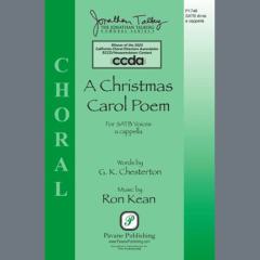 A Christmas Carol Poem von Ron Kean (Download) 