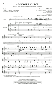 A Manger Carol (Download) 
