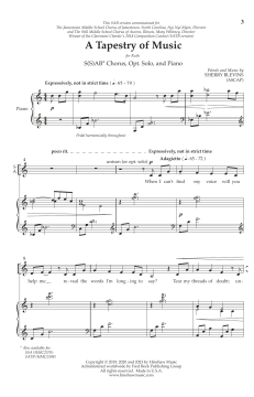 A Tapestry of Music von Sherry Blevins 