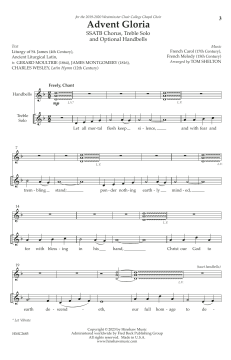 Advent Gloria von Tom Shelton (Download) 