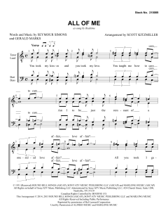 All Of Me von Gerald Marks (Download) 