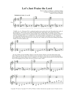 Alleluia! von Bill Gaither 
