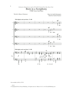 Born in a Symphony von Judith Herrington (Download) 