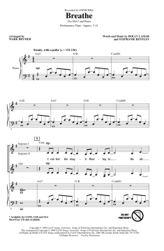 Breathe von Faith Hill (Download) 
