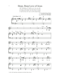 Deep, Deep Love of Jesus von Edwin M. Willmington (Download) 