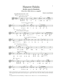 Hanerot Halalu von Sarah Riskind (Download) 