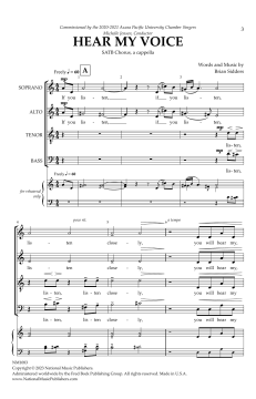 Hear My Voice von Brian Sidders (Download) 