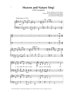 Heaven and Nature Sing! von Georg Friedrich Händel (Download) 