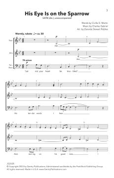 His Eye Is on the Sparrow von Charles Hutchinson Gabriel (Download) 