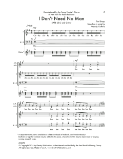 I Don't Need No Man von Tim Sharp (Download) 