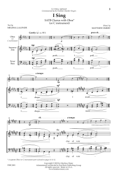 I Sing von Matthew Emery (Download) 