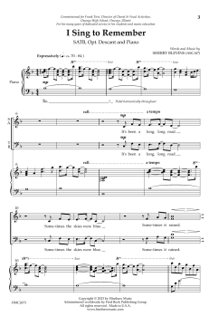 I Sing To Remember von Sherry Blevins (Download) 