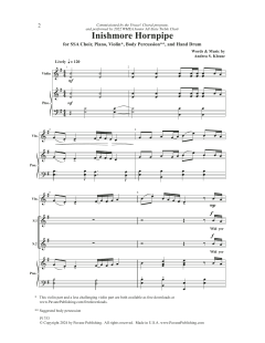 Inishmore Hornpipe von Andrea S. Klouse (Download) 