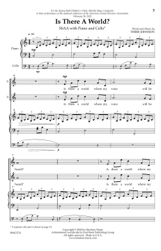 Is There A World? von Terre Johnson (Download) 