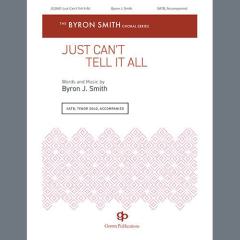 Just Can't Tell It All von Byron Smith (Download) 