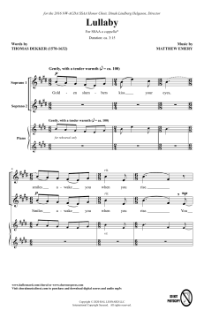 Lullaby von Matthew Emery (Download) 