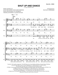 Shut Up and Dance (Download) 