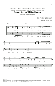 Soon Ah Will Be Done von Judy A. Rose (Download) 