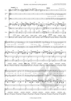 Geist des Herrn, sei mein Rückenwind 1 - 6 Chor- und Kalvierpartituren von Johann Simon Kreuzpointner 