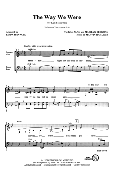 The Way We Were von Barbra Streisand (Download) 