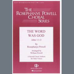 The Word Was God von Rosephanye Powell (Download) 