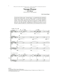 Voyager Prayer von Kira Rugen (Download) 