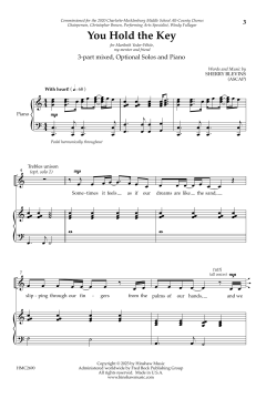 You Hold the Key von Sherry Blevins (Download) 